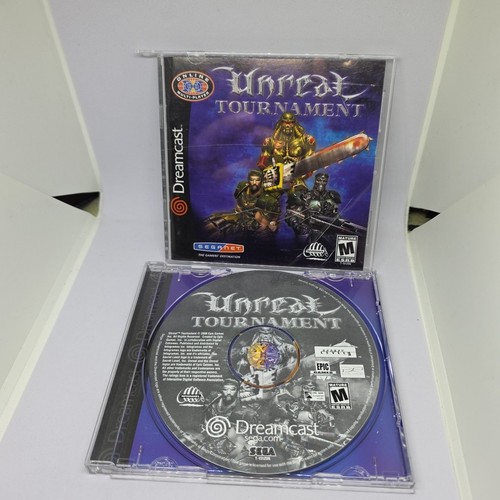 Unreal Tournament (Sega Dreamcast, 2001) CIB mit Handbuch - Bild 2 von 5