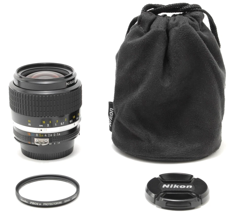 SIC [Near MINT] Nikon Ai-s Nikkor 35mm f/1.4 AIS for Nikon F Mount MF Lens JAPAN - Imagen 2 de 4