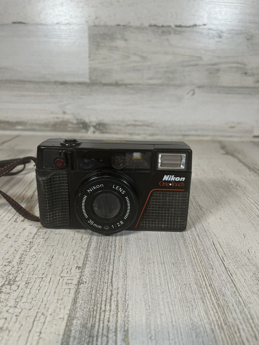 Nikon Camera One Touch 35mm Point Shoot Film For Parts Or Repair