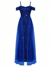 navy blue prom dress size 4