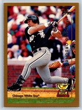 1999 Topps Magglio Ordonez Rookie Cup Chicago White Sox #155