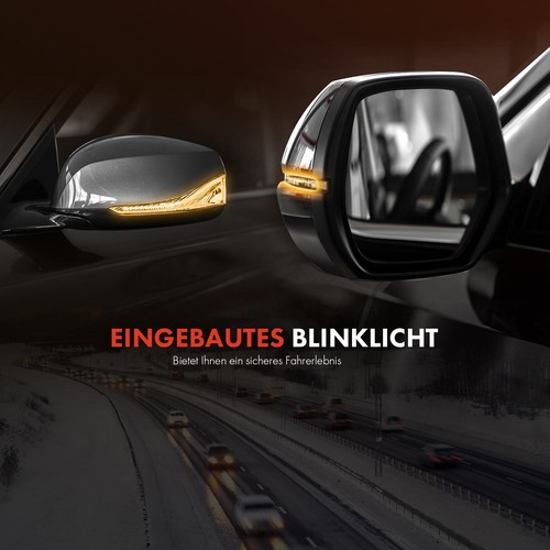 Außenspiegel Rechts Konvex Beheizbar Manuell einklappbar für VW Golf VII 5G1 BA5 - Bild 8 von 8