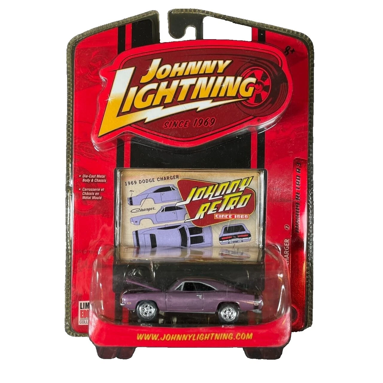 Johnny Lightning Hot Rods Dodge autos Diecast contemporáneos de fabricación