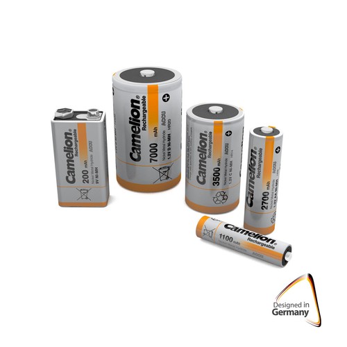 Camelion High Power Akkus AAA Micro 1100mAh / 600mAh wiederaufladbare Batterien - Bild 10 von 15