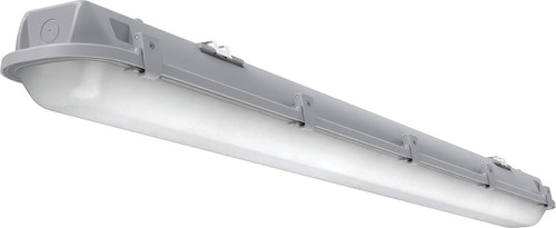 Luminaire étanche Lithonia Lighting Vapor Tight 120UG5, Neuf Dans Sa Boîte - Pour Garage, Sous-sol, Extérieur