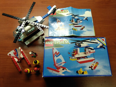 LEGO 6342 - Beach Rescue Chopper - 100% Complete | eBay