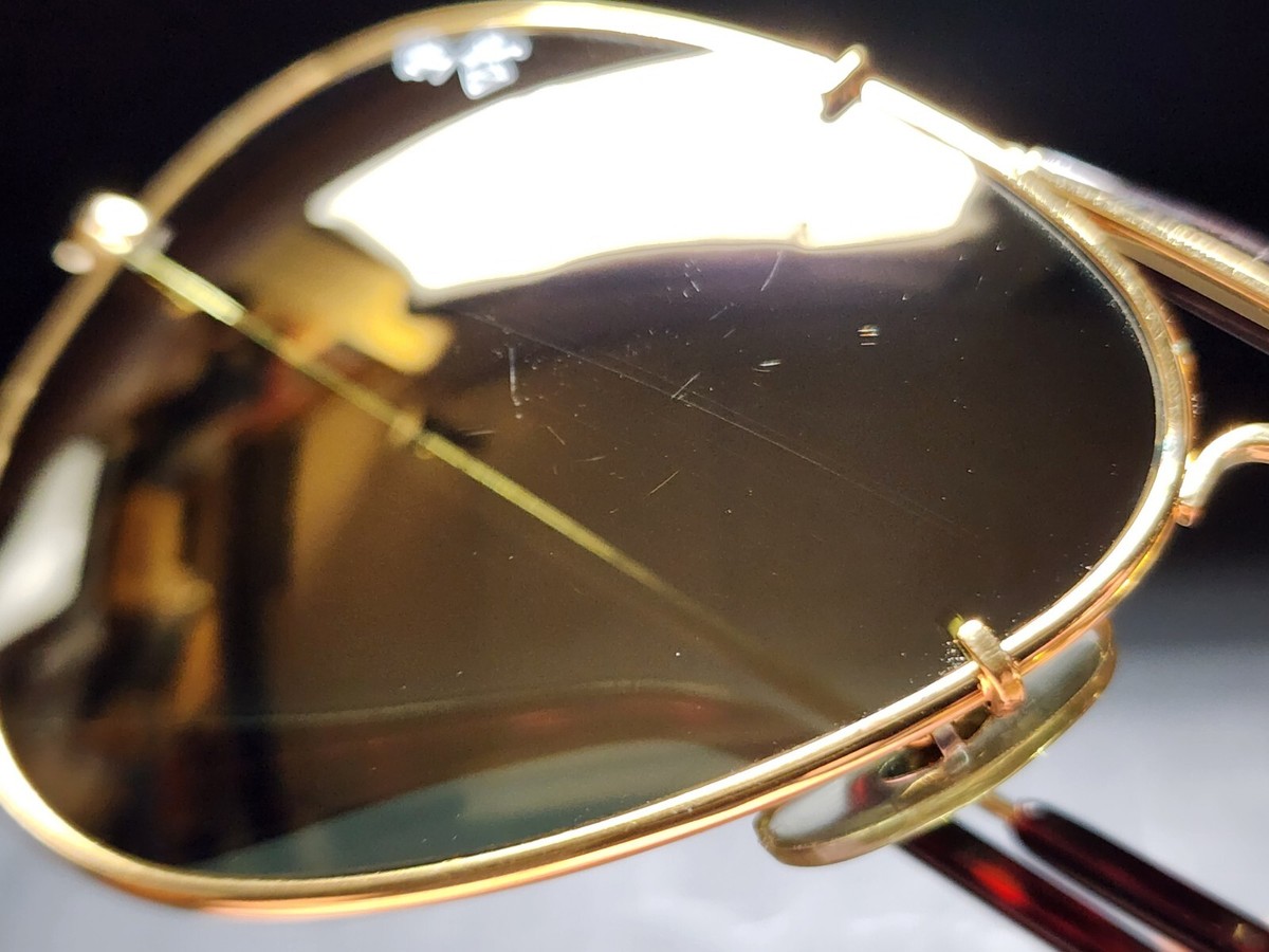 Vintage B&L Ray Ban Bausch & Lomb G15 Diamond Hard 62mm