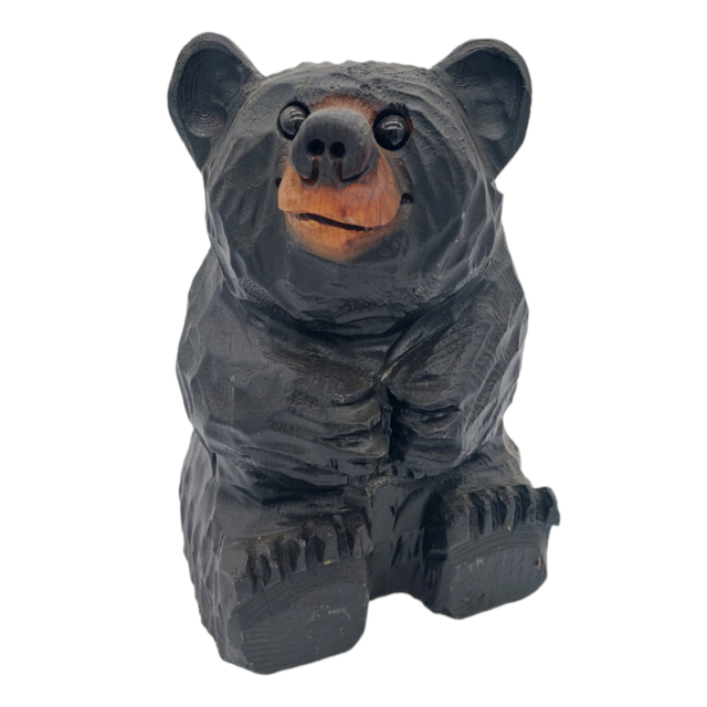 Chainsaw Carved Wooden Bear