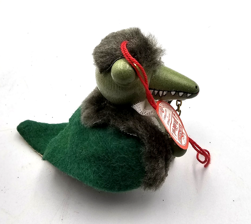 Steinbach Krokodil Weihnachtsschmuck #Z231 Made in Germany mit Etikett und Box - Bild 7 von 9
