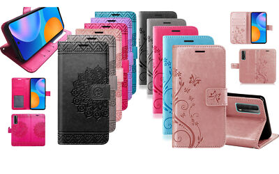Huawei P Smart 2021 Hülle Handy Tasche Schutz Schale Etui Wallet Buchhülle TPU