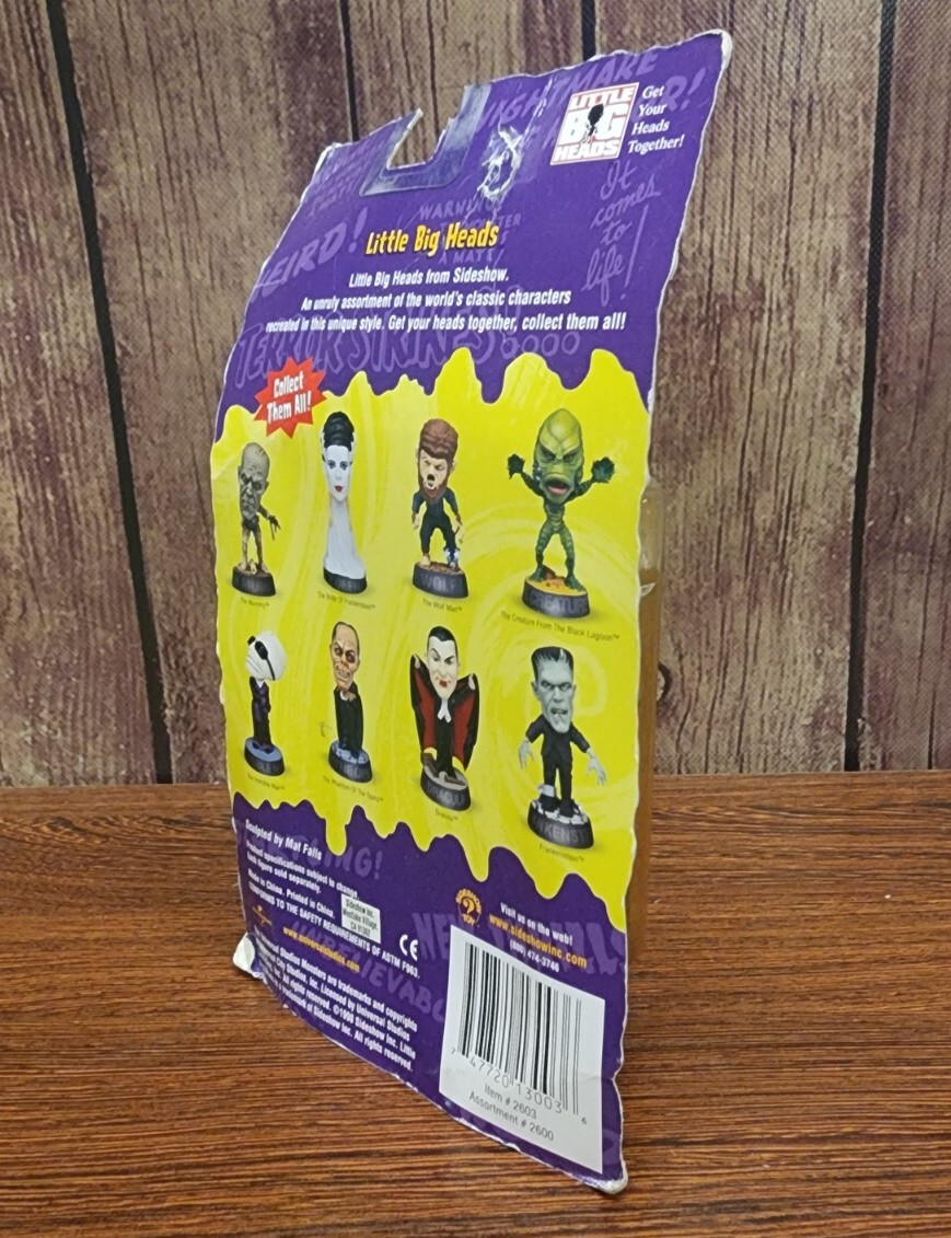 Sideshow Monsters Little Big Heads S1 The Mummy Figure Sealed! eBay