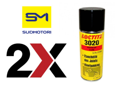 2x Loctite 3020 Spray Adhesive Sealant Quick Action Resistant