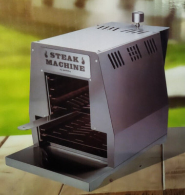 ACTIVA Grill Steak Machine Gasgrill Steak-Grill 800 Grad Pizzagrill 53x33x40,5cm