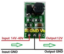 1PCS 5W 7-40V to 3-12V DC DC Buck Converter Module Step-Down Voltage regulator