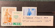 TIMBRES LIBERIA 1965 YT N° 401 à 403 NEUFS ** MNH