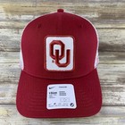 Oklahoma Sooners Hat Mens Snapback Osfm Nike Trucker Ou Patch C99 Crimson Swoosh