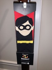 Stance Socks Disney Pixar Incredibles II Girl's Violet Socks Size: Medium 11-1 