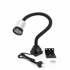 6W Flexible LED Light CNC Lathe Machine Work Lamp with Fixed Base Bilayer Tube