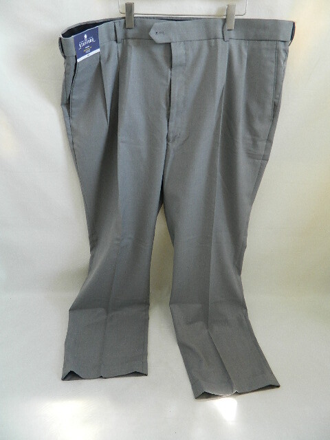 stafford travel sharkskin pleated dress pants stafford travel classic fit sharkskin pleated