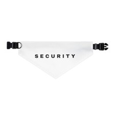 dog bandana SECURITY