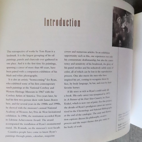 Western Art Book: Tom Ryan & Cowboys of the 6666 Ranch TX 2001 by Susan McGarry - Picture 14 of 19