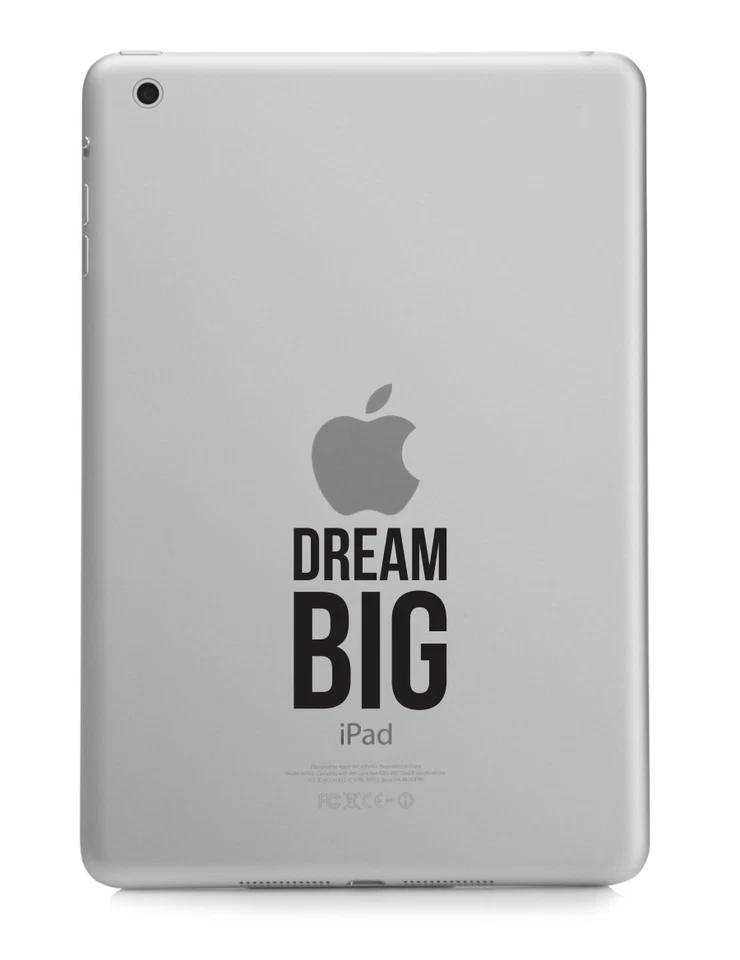Dream Big Macbook Pro Air 13 Keyboard Sticker iPad Laptop Motivational Sticker - Image 2 of 3