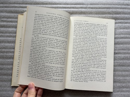Peachtree Street, Atlanta | 1962 1st Ed | Rare - Picture 6 of 11