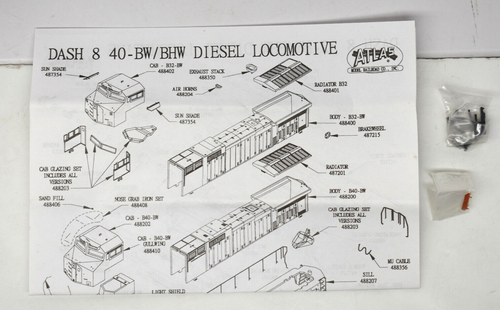 ATLAS N GAUGE #546 BNSF PREMIUM HERITAGE DASH 8-40BW DCC-READY 48809 LNIB - Picture 10 of 11