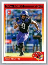 2024 Score - Rookies Emani Bailey #394 (RC)