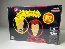 Factory Sealed Beavis and Butt-head (Super Nintendo Entertainment System, 1994)