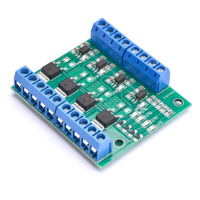 4 CH MOS Optocoupler Isolation Drive Module DC 3-20V PLC amplification Board New