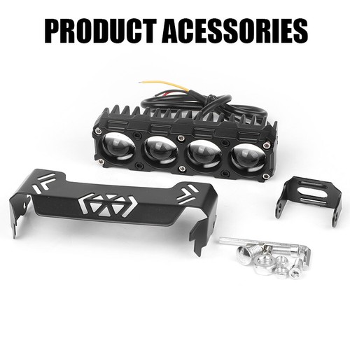 2X 5"inch LED Work Light Bar Driving Fog Lamp Spot DRL Offroad SUV Yellow+White - Picture 11 of 12