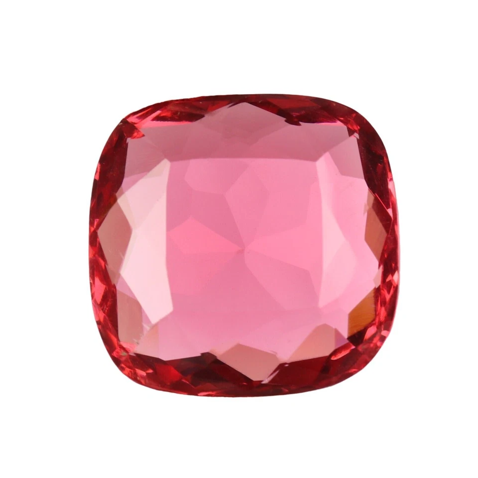 Large Pink Tourmaline 68.00ct Cushion Faceted Cut Loose Gemstone Gift for Women - Image 2 of 4