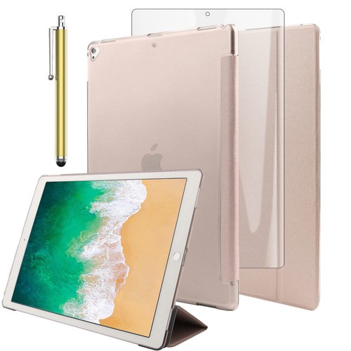 iPad Pro 12.9 inch Case (1st/2nd Gen, 2015/2017) Leather Magnetic Smart Cover - Picture 1 of 12