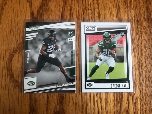 New York Jets Football Card Lot. Breece Hall Rookie Cards