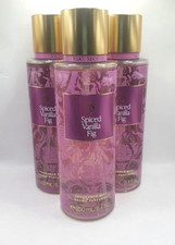 VICTORIA'S SECRET SPICED VANILLA FIG BODY MIST 8.4 FL OZ SET OF 3 