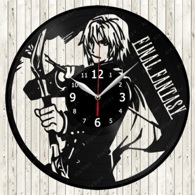 【稀少】FINAL FANTASY Ⅹ＆X-2 PICTURE CLOCK 7個 Final Fantasy 7 Logo Analogue Clock by Cypherous MakerWorld