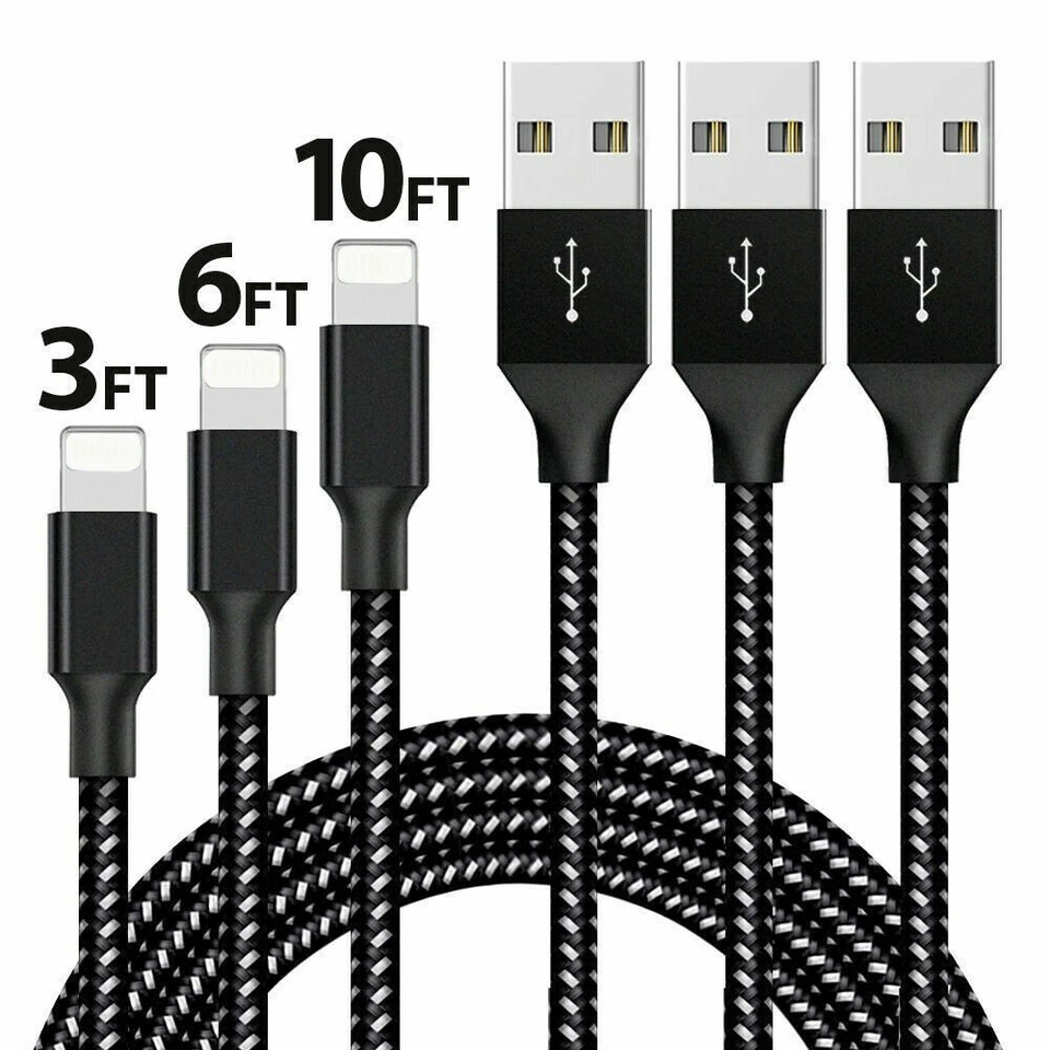 Fast Charger Cable Heavy Duty For iPhone 13 12 11 X XR 8 Charging Cord Wholesale - Image 2 of 4