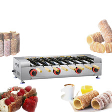 Commercial Hungarian Cake Kurtos Kalacs Chimney Cake Oven Roll Grill Machine New