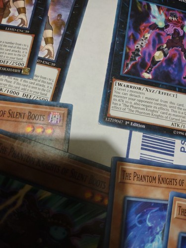 YuGiOh Cards Phantom Knights Deck Core Dante Traveler, Burning Abyss, Trap Spell - Picture 10 of 11