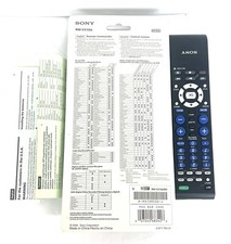Sony RM-V310A Remote Commander Universal Control Multi Brand Controller NOS 2006