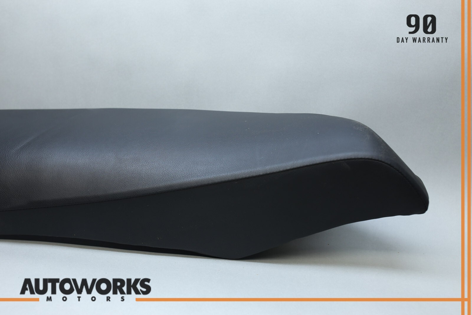 04-08 Maserati Quattroporte M139 Rear Right Seat Bolster Cushion Trim Black OEM