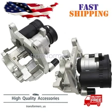 Pair Rear Left + Right Brake Caliper W/ Motor For JAGUAR XF XE F-PACE 2016-2020