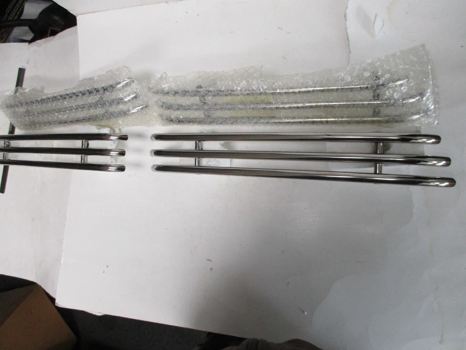 Rejilla de acero inoxidable pulido Putco para Dodge Durango 1998-2003 Foto 3 de 4