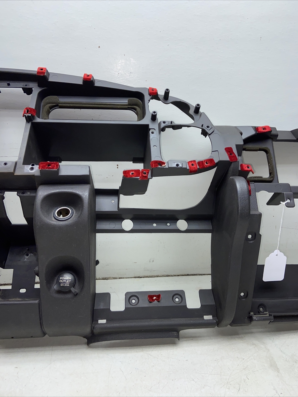 9801 DODGE RAM 1500 DASH FRAME CORE MOUNT DECK ASSEMBLY AGATE CHARCOAL