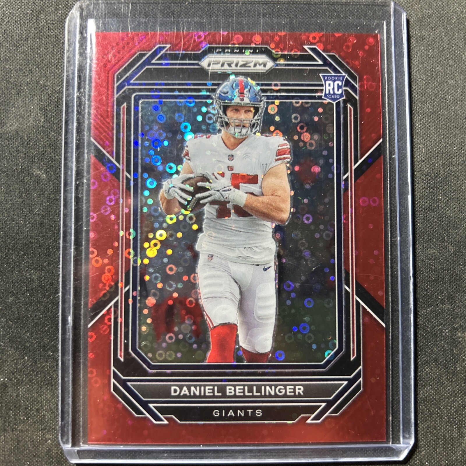 2022 Panini Prizm Rookies Red No Huddle /50 Daniel Bellinger #364 Rookie RC
