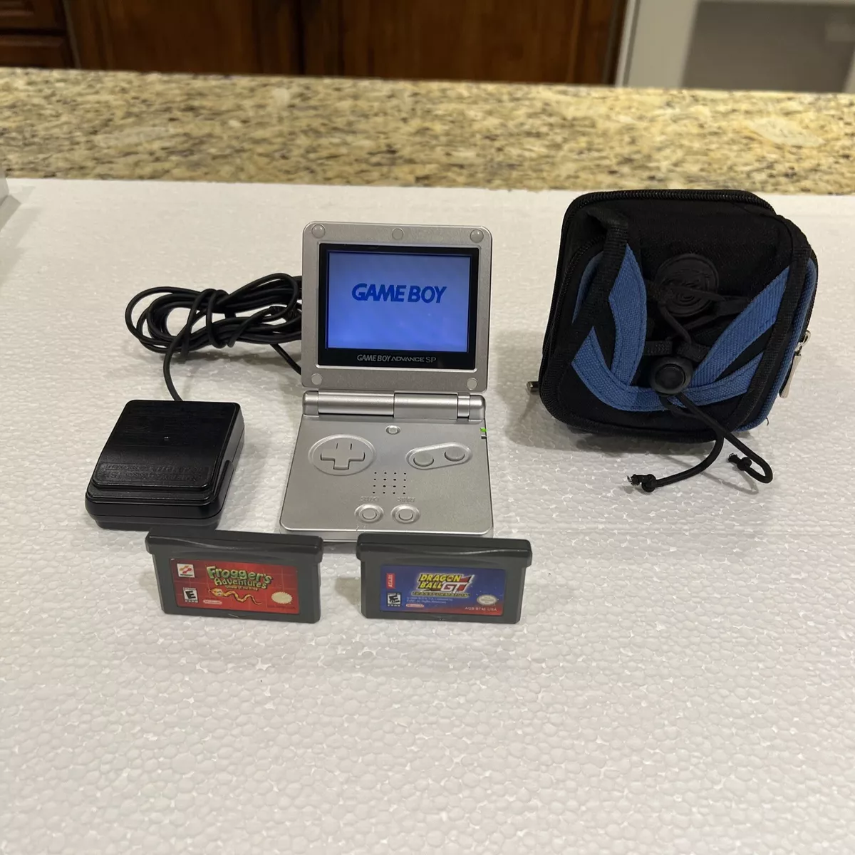 Cheap Platinum Gameboy Advance SP System Used