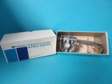 Hanau Touch-O-Matic Bunsen Burner (Mixed Gas) No. 77-0 With Box