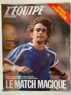 SAMMLER L'EQUIPE MAGAZIN 06/1986 SPECIAL MEXICO 86 FRANKREICH-BRASILIEN