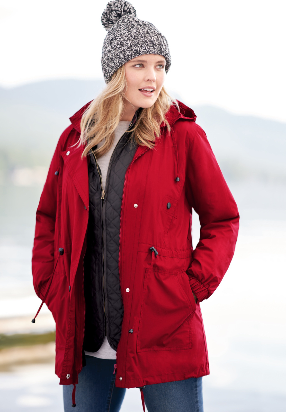Fleece Coat Woman Within Winter Coats Plus Size Women's Plus Size